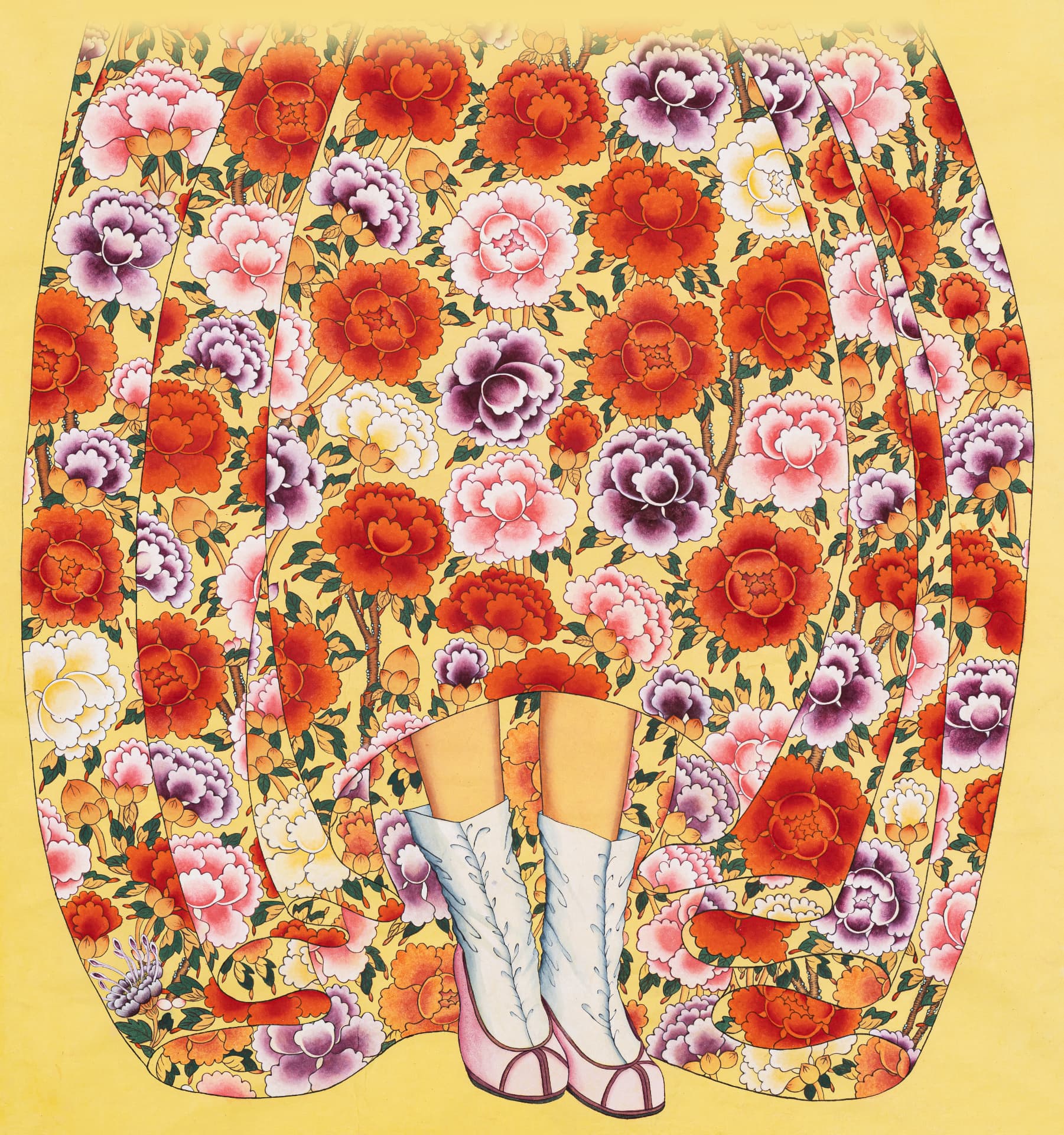 Moran Moran: Traces of Bloom — work by Jieun Ro